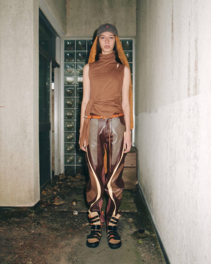 FAUX LEATHER  MOONLIGHT PANTS