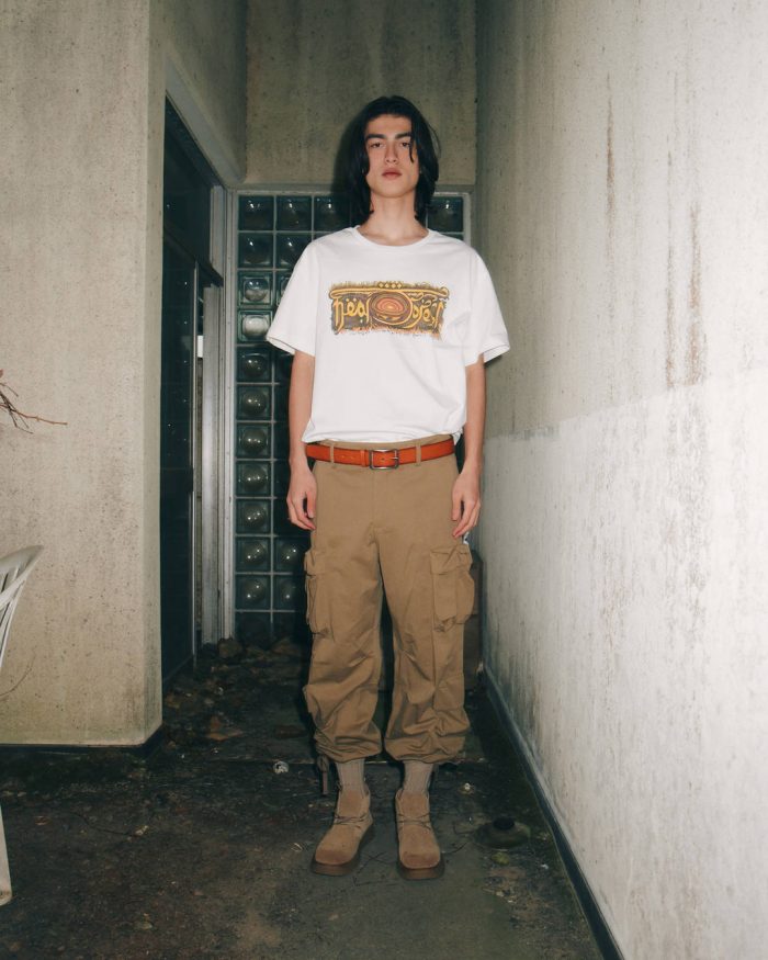 DRY GRASS CARGO PANTS