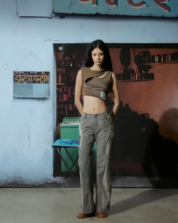 DESTROYED  CUT-OUT  PATCH TOP
