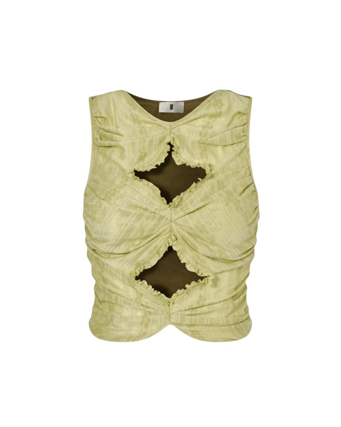 PAGODA  TWIST LACE  TOP