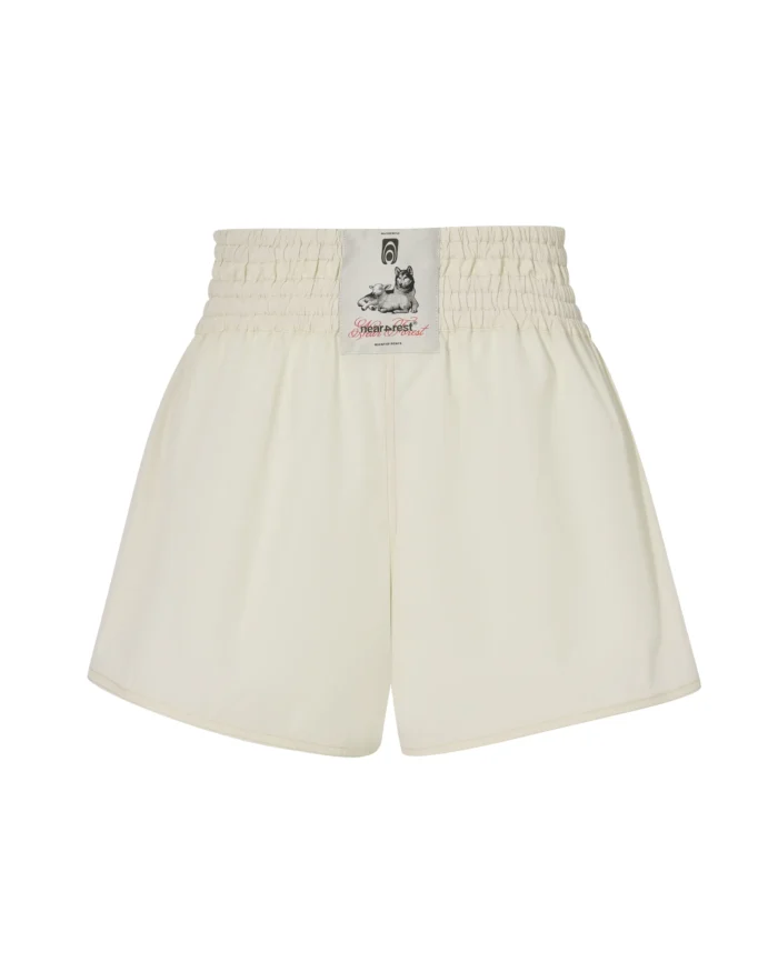 WHITE PATCH  NYLON  SHORTS