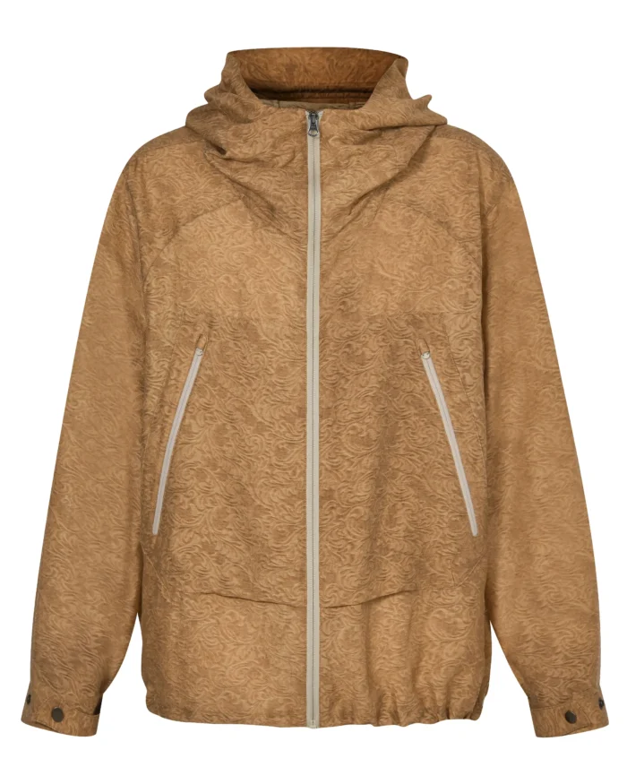 EMBOSSED  TENCEL SHELL  JACKET