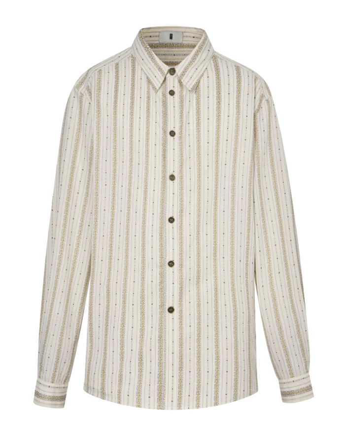 STRIPE  COTTON SHIRT