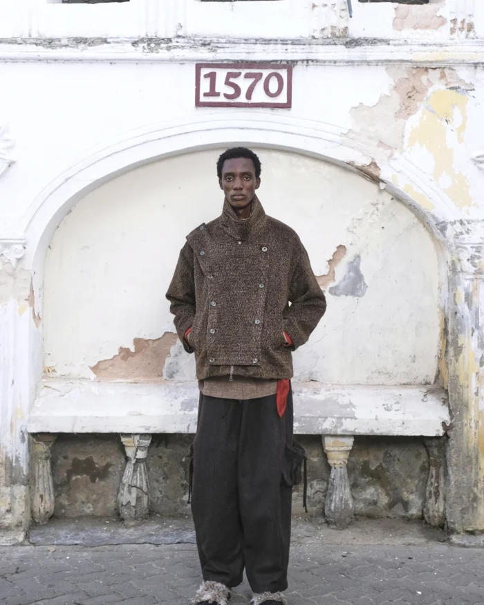 BI-LAYERED WOOL JACKET
