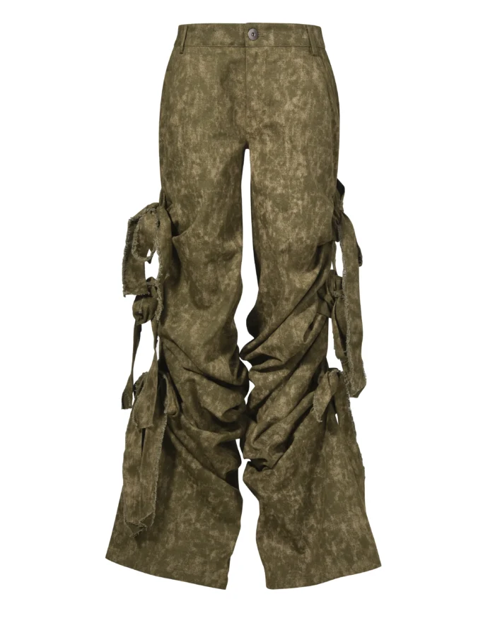 FOLD-UP TUBE DECONSTRUCTED PANTS