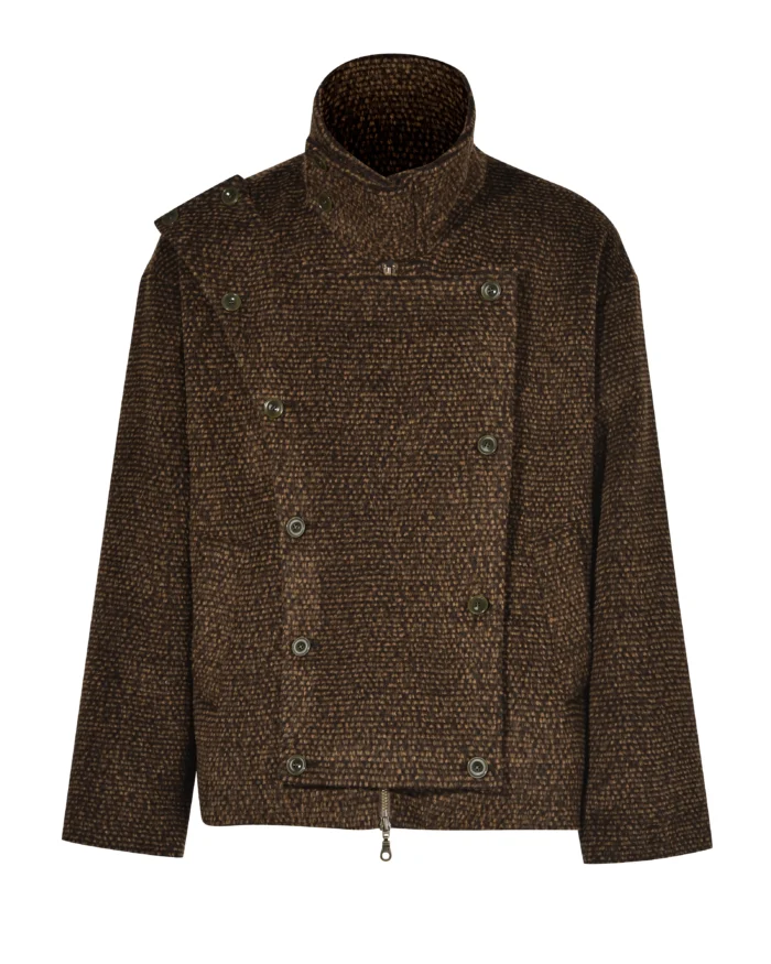 BI-LAYERED WOOL JACKET