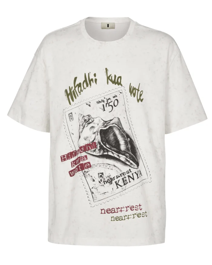 SLOGAN STAMP T- SHIRT 02