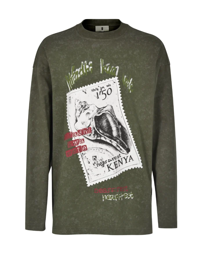SLOGAN STAMP SWEATSHIRT 01