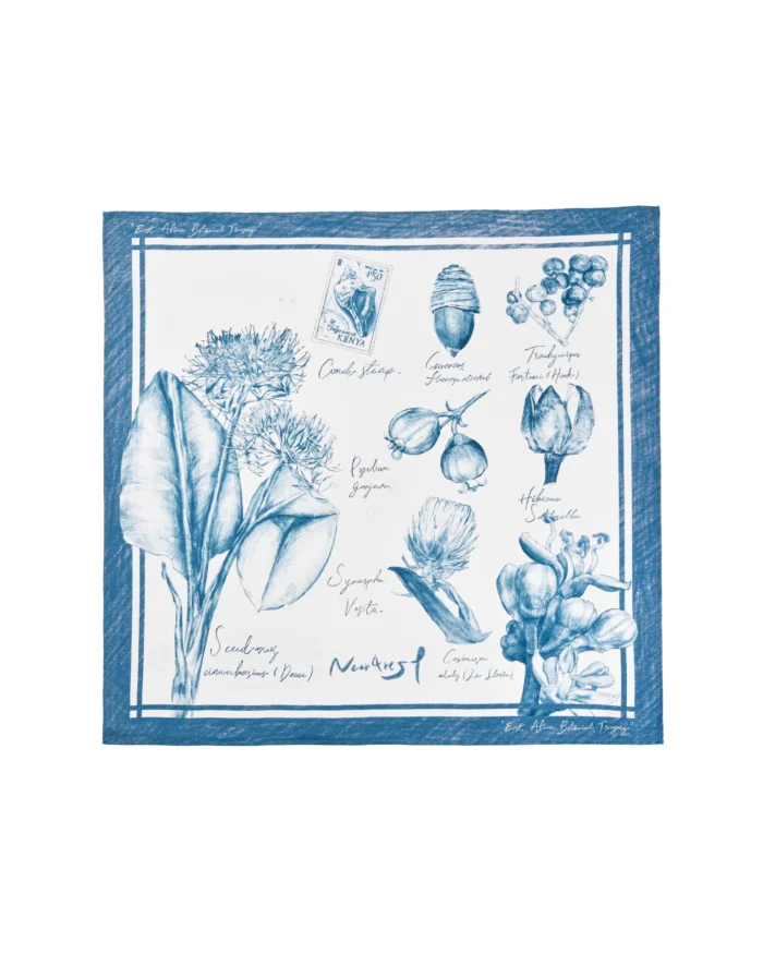 “EAST AFRICA BOTANICAL TREASURY ” SILK