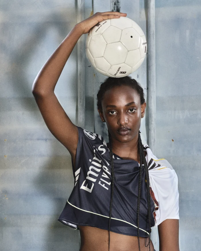 Real Madrid KANGA-KNOTTED JERSEY TOP