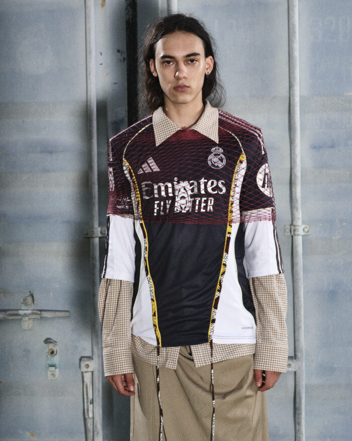 Real Madrid LAYERED KANGA  DRAWSTRING JERSEY