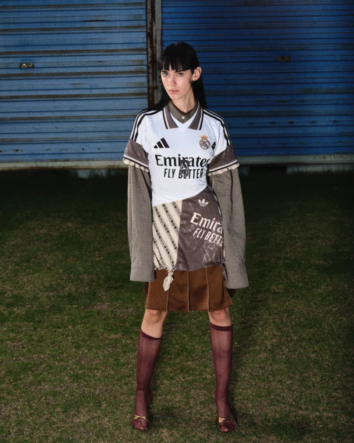 Real Madrid ASYMMETRIC SELF-TIE CUT- OUT DRESS