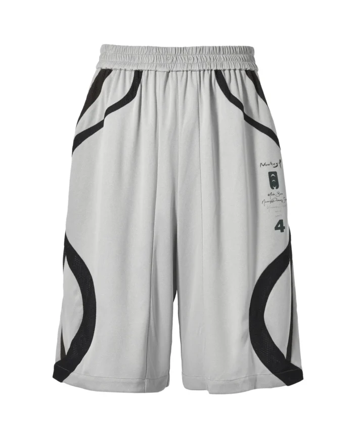“YOUNG POWER PROJECT”CUT-OUT FOOTBALL SHORTS