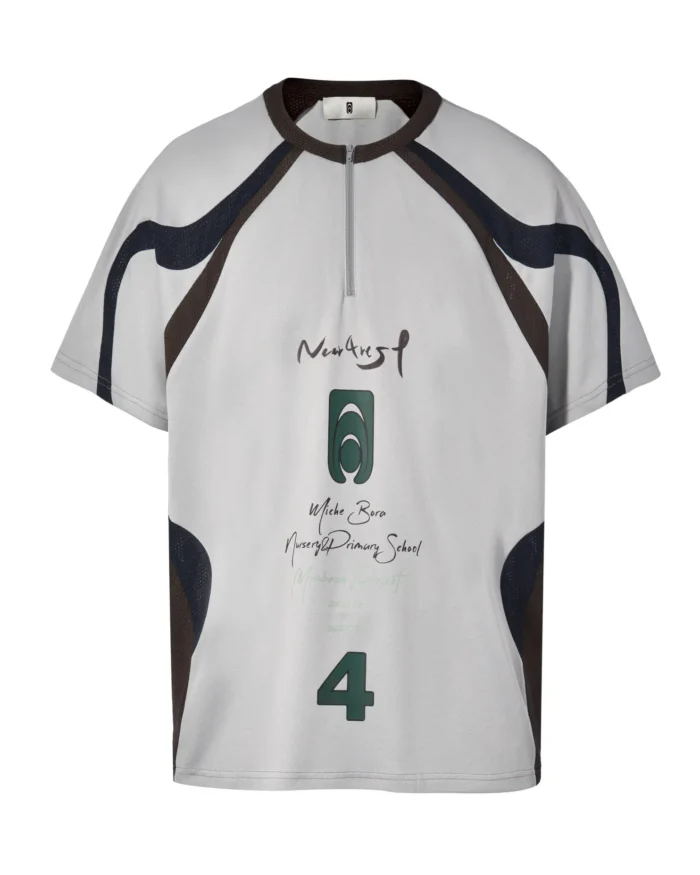 “YOUNG POWER PROJECT”CUT-OUT SHORT SLEEVE JERSEY
